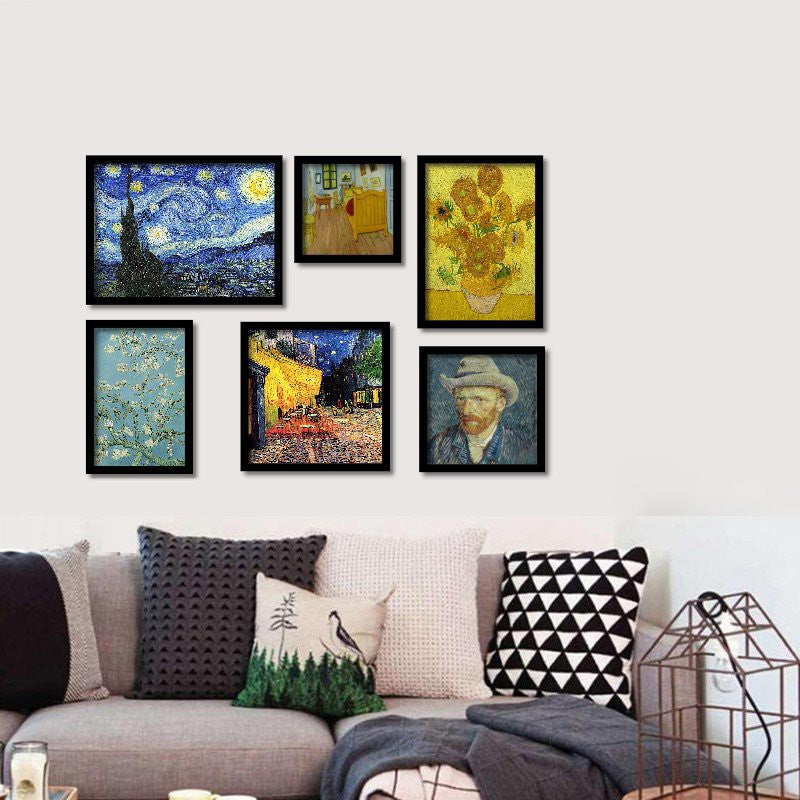 Reprodução dos Quadros Van Gogh – Obras-Primas Clássicas | Alma & Casa