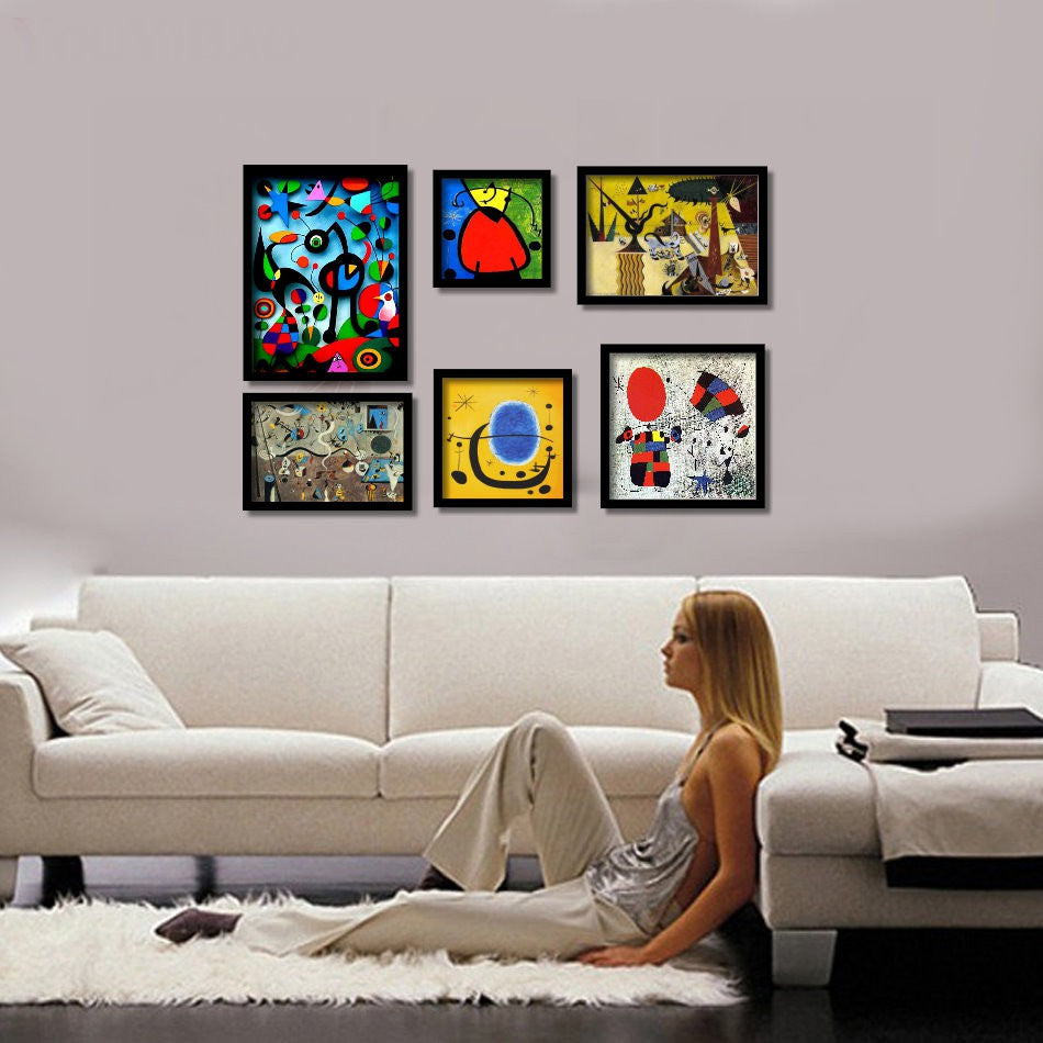 Reprodução de Quadros Joan Miró – Arte Abstrata Exclusiva | Alma & Casa