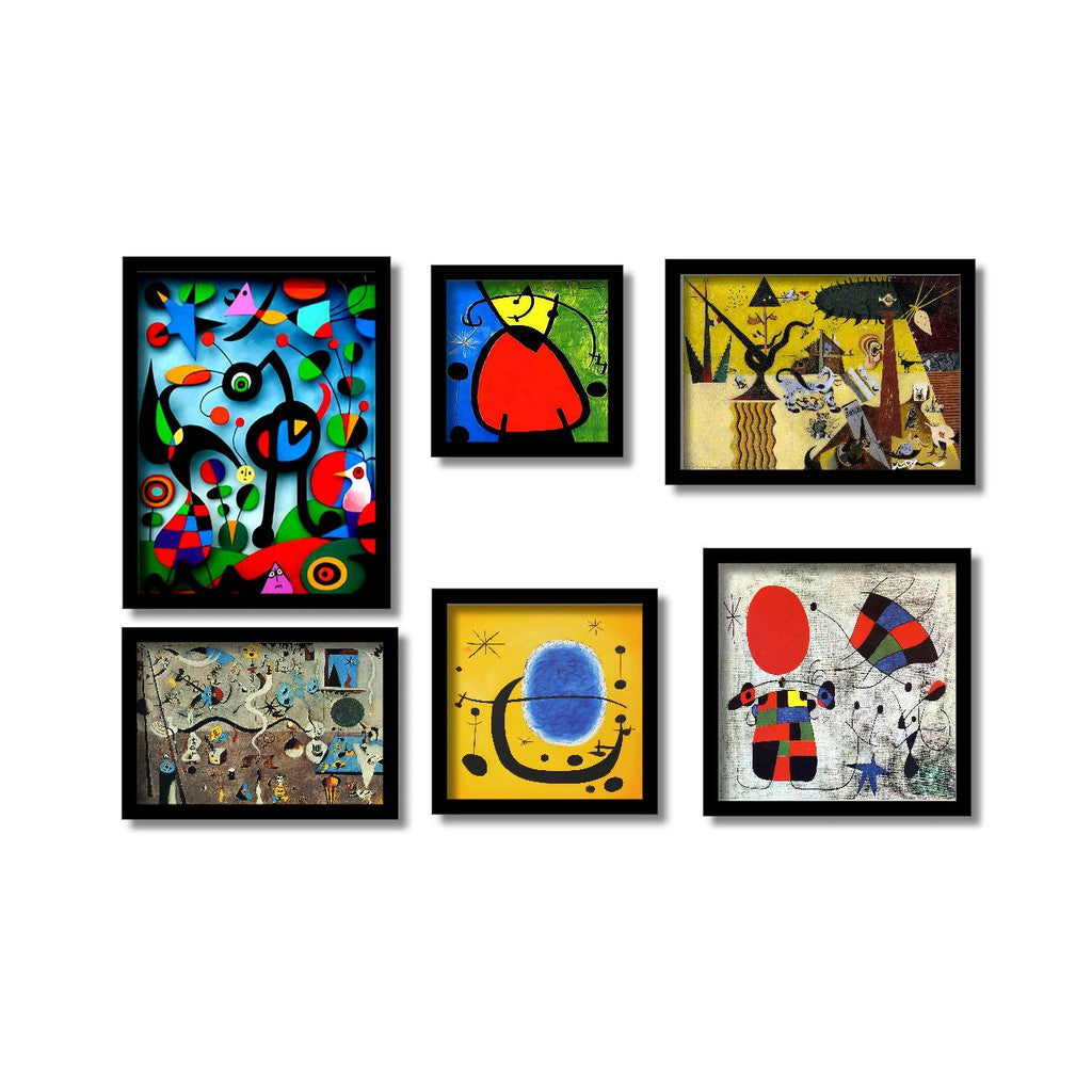 Reprodução de Quadros Joan Miró – Arte Abstrata Exclusiva | Alma & Casa