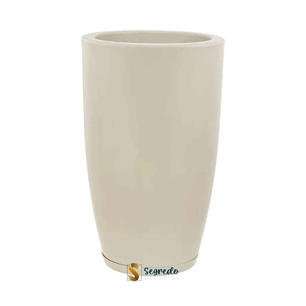 Vasos leves decorativos de polietileno para plantas.