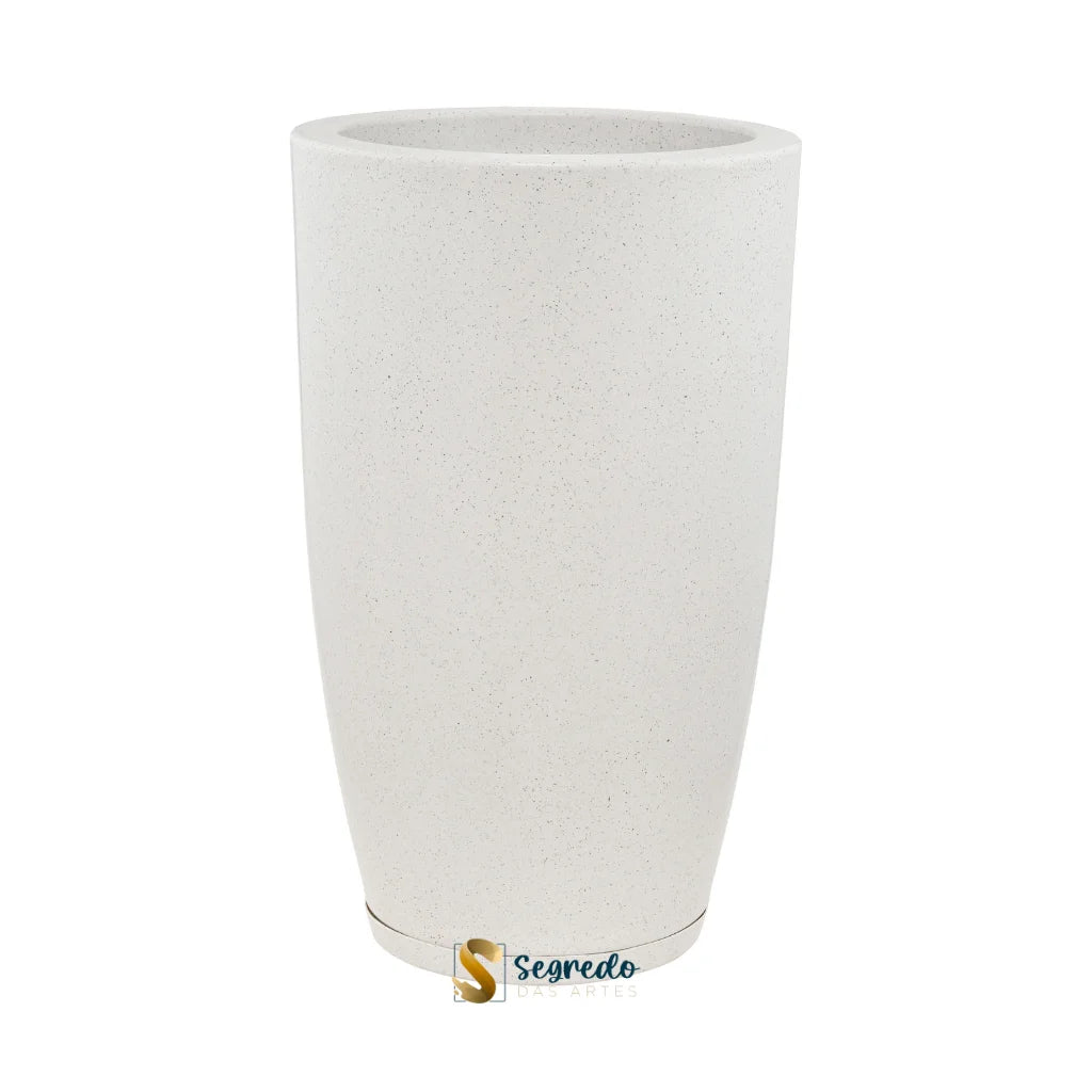 Vasos leves decorativos de polietileno para plantas.