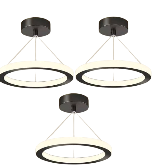 Plafon LED Moderno 3 em 1 para Teto Bivolt | Alma & Casa