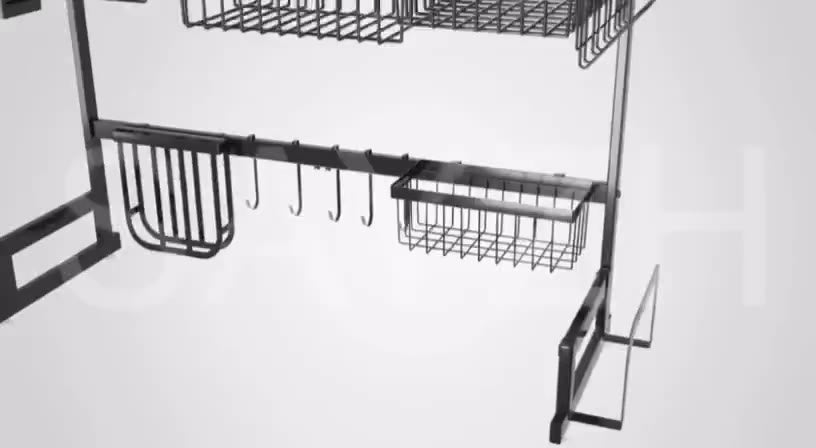 Escorredor Modular Suspenso em Aço 65cm | Alma & Casa