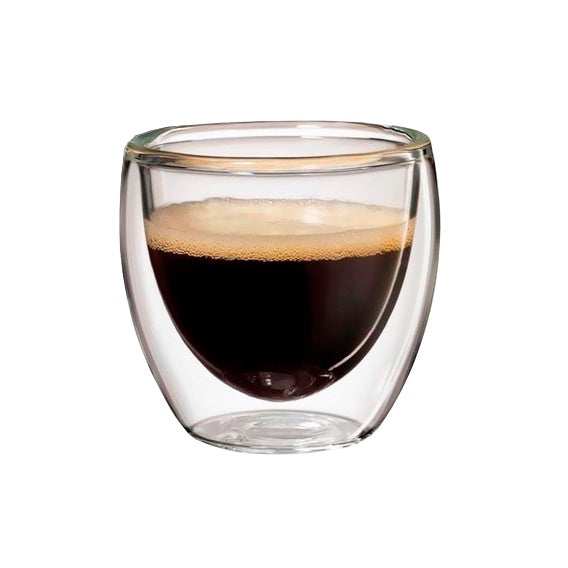 Copo Duplo Vidro 250ml: Design Térmico e Elegante | Alma & Casa