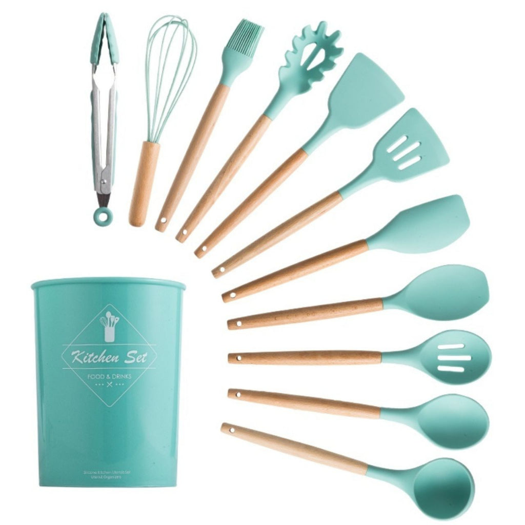 Conjunto de Utensílios Elegância Culinária 12 pcs | Alma & Casa