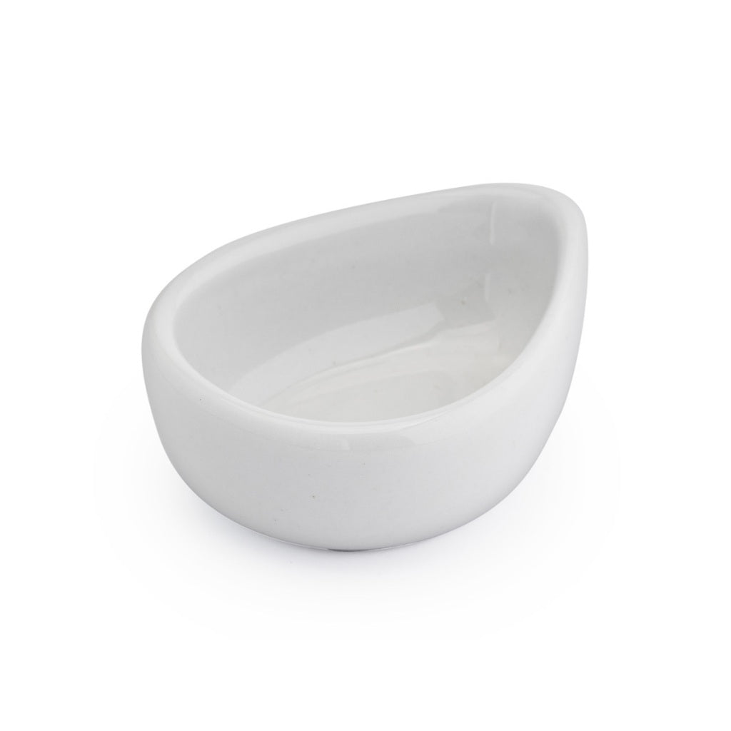 Kit 10 Mini Molheiras Porcelana 30ml Branco | Alma & Casa