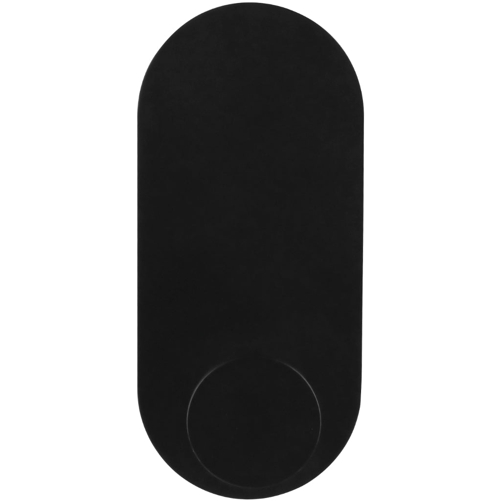 Suporte Gancho Cabide Banheiro Adesivo 3m Aço Inox 304 Preto