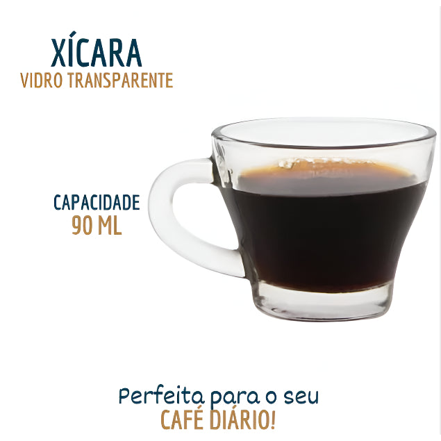 12 Xícaras de Vidro e Pires de Madeira: Charme Natural | Alma & Casa
