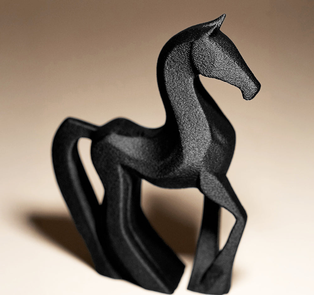 Escultura Cavalo em Impressão 3D Moderna | Alma & Casa