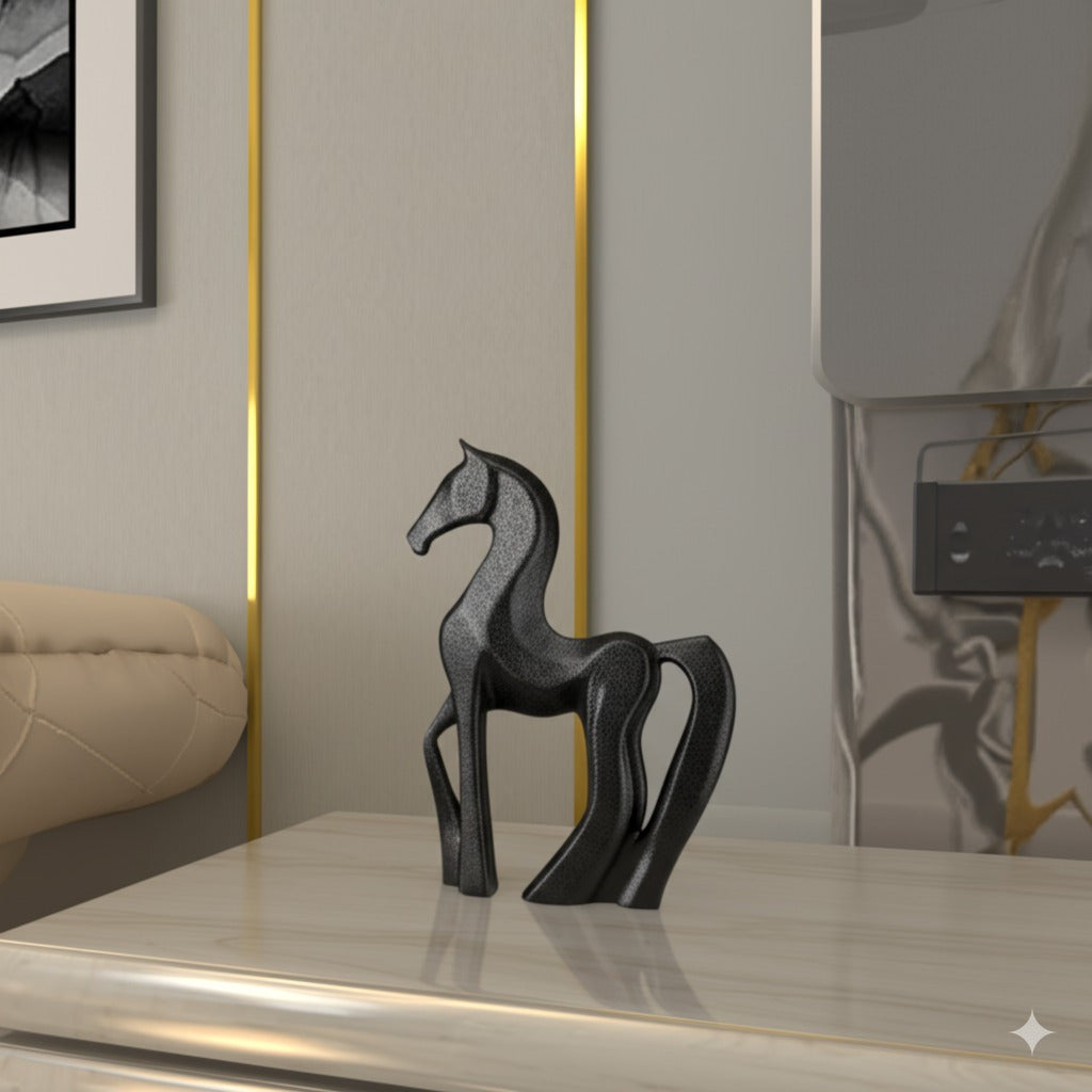 Escultura Cavalo em Impressão 3D Moderna | Alma & Casa