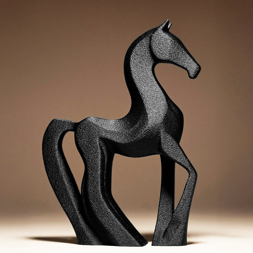 Escultura Cavalo em Impressão 3D Moderna | Alma & Casa