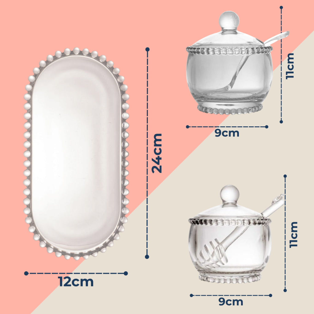 Conjunto de Cristal p/ Mesa Posta Sofisticada | Alma & Casa