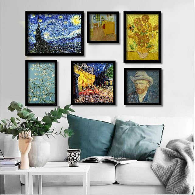 Reprodução dos Quadros Van Gogh – Obras-Primas Clássicas | Alma & Casa