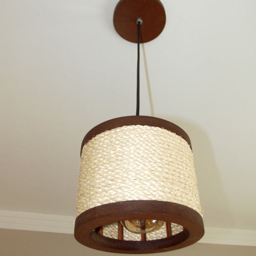 Mini Luminária Rústica Vintage – Decoração com Estilo | Alma & Casa