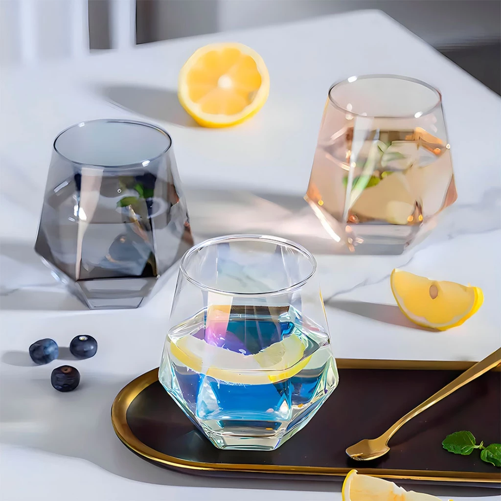 Copos Diamond Furtacor: Cores e Charme à Mesa | Alma & Casa