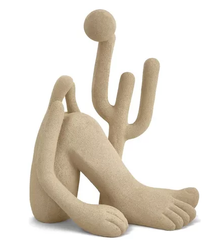 ESTATUA abaporu Escultura - Estatueta - Decoração em Gesso Decorado pç Promoção em Peças de Luxo