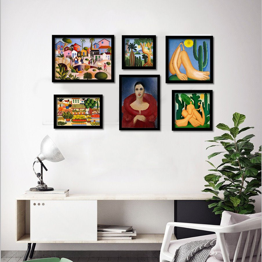 Reprodução das Obras de Tarsila do Amaral: Arte e Alma | Alma & Casa