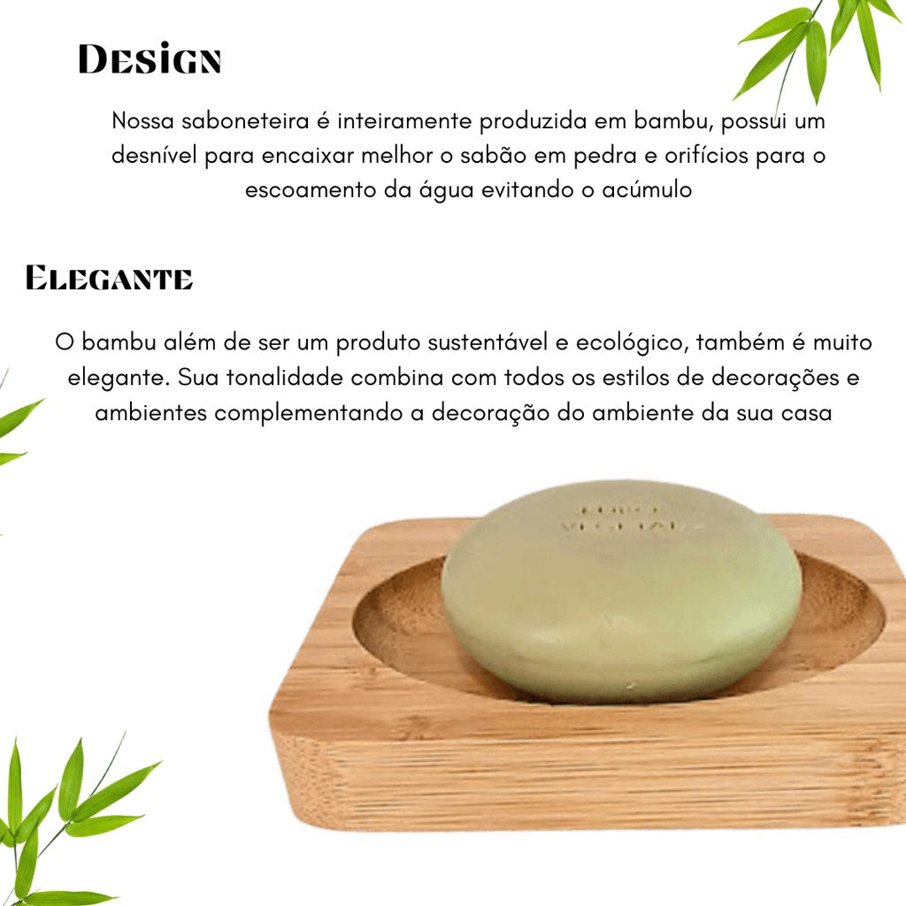 Saboneteira Bambu: Toque Natural de Sofisticação | Alma & Casa