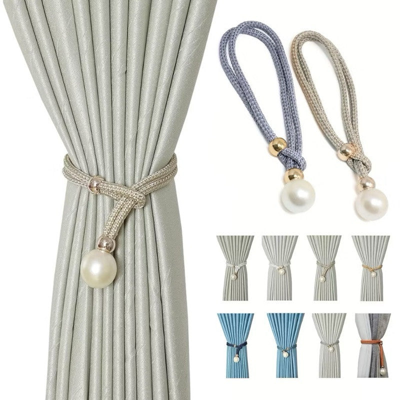 Prendedor de Cortina Decorativo com Pingente | Alma & Casa