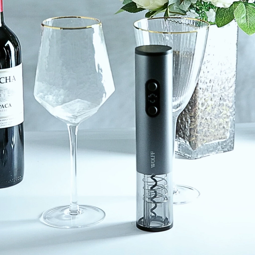 Taças de Cristal com Borda Dourada 600ml | Alma & Casa