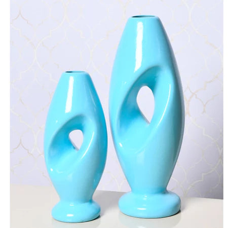 Dupla de Vasos em Cerâmica – Design Moderno | Alma & Casa