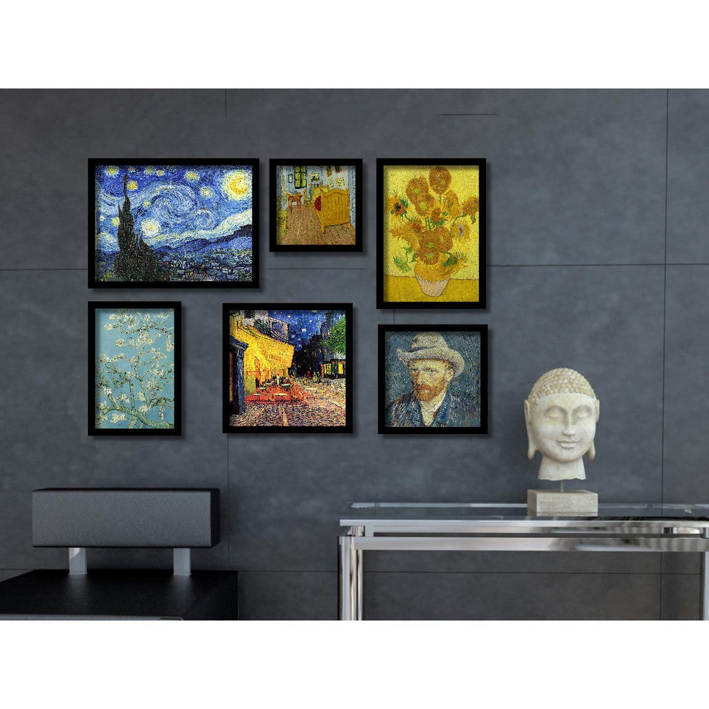 Reprodução dos Quadros Van Gogh – Obras-Primas Clássicas | Alma & Casa