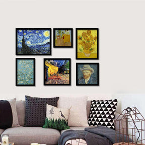 Reprodução dos Quadros Van Gogh – Obras-Primas Clássicas | Alma & Casa