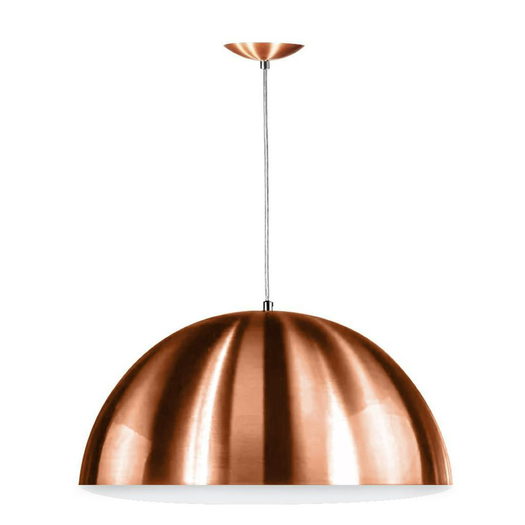 Pendente Meia Lua 40cm – Design Sofisticado para Iluminação Elegante | Alma & Casa