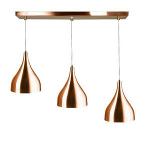 Pendente Gota Triplo – Iluminação Sofisticada e Moderna | Alma & Casa