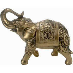 Elefante Indiano Escultura - Estatueta decorativa - Sorte e Sabedoria