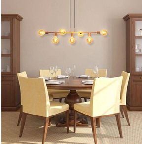 Pendente Rubis 7 Lâmpadas - Atmosfera Elegante | Alma & Casa