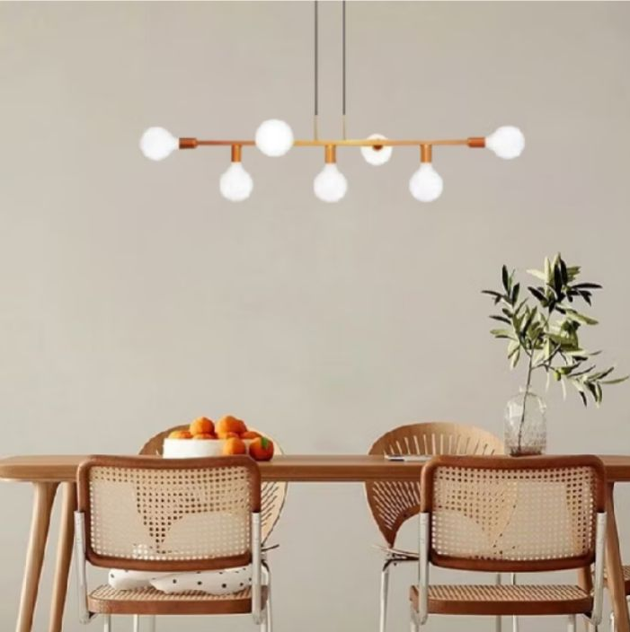 Pendente Rubis 7 Lâmpadas - Atmosfera Elegante | Alma & Casa