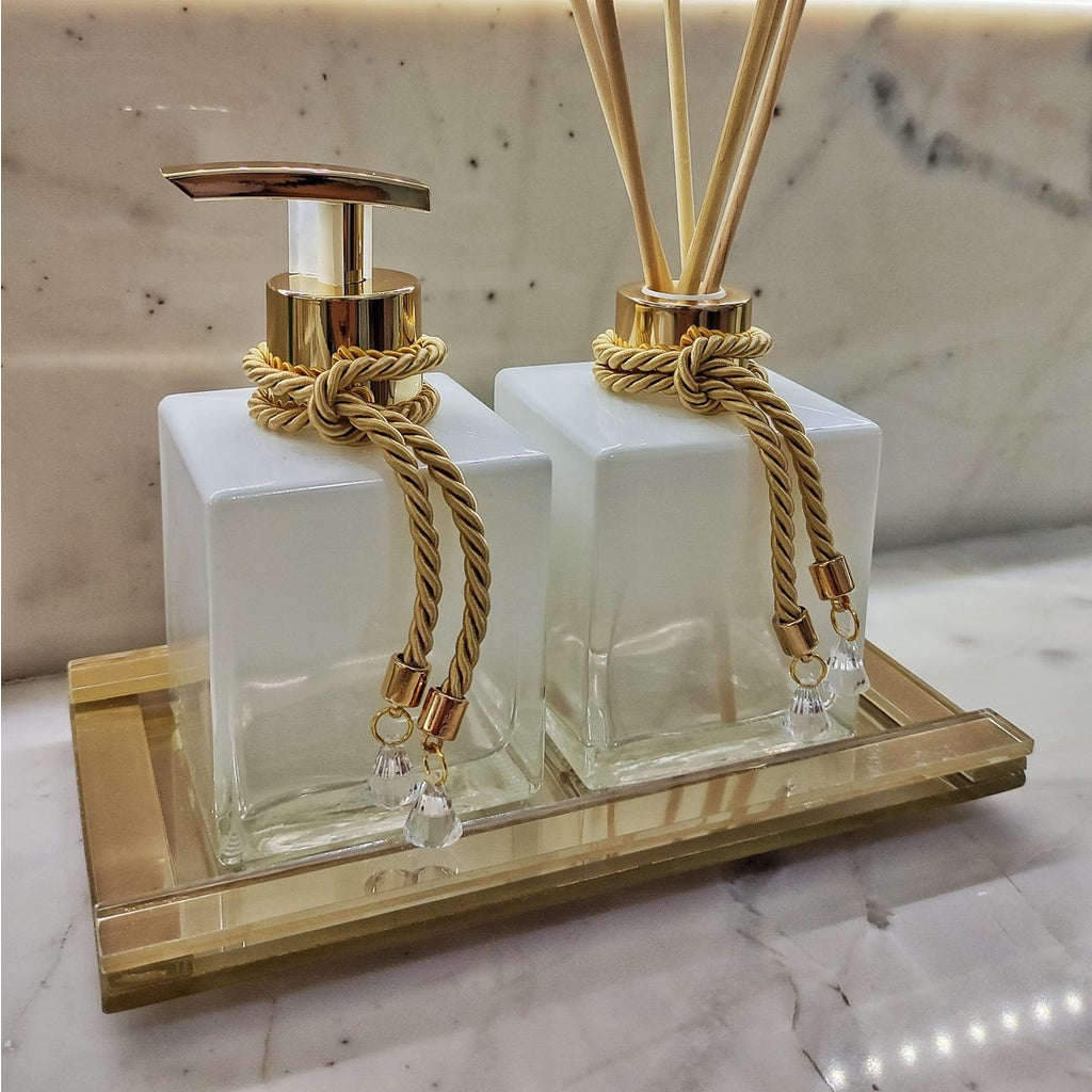 Conjunto para Lavabo: Charme e Sofisticação | Alma & Casa