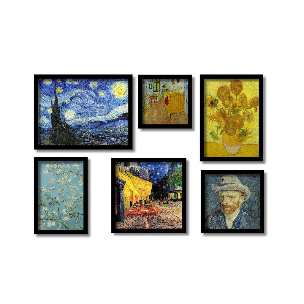 Reprodução dos Quadros Van Gogh – Obras-Primas Clássicas | Alma & Casa