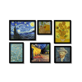 Reprodução dos Quadros Van Gogh – Obras-Primas Clássicas | Alma & Casa