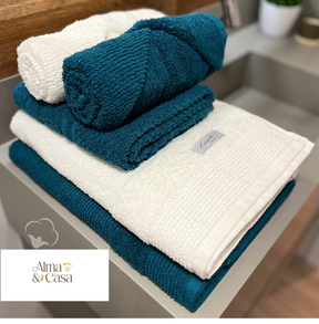 Conjunto de Toalhas Elegância e Conforto-5 pcs | Alma & Casa
