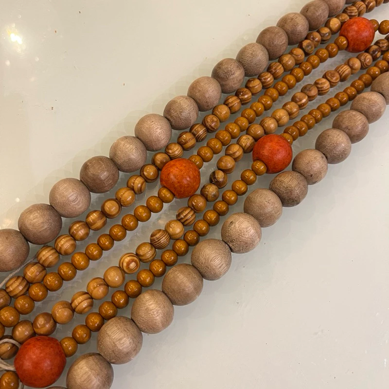 Colar de Mesa Barroco Artesanal em Madeira | Alma & Casa