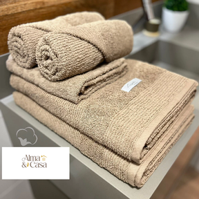 Conjunto de Toalhas Elegância e Conforto-5 pcs | Alma & Casa
