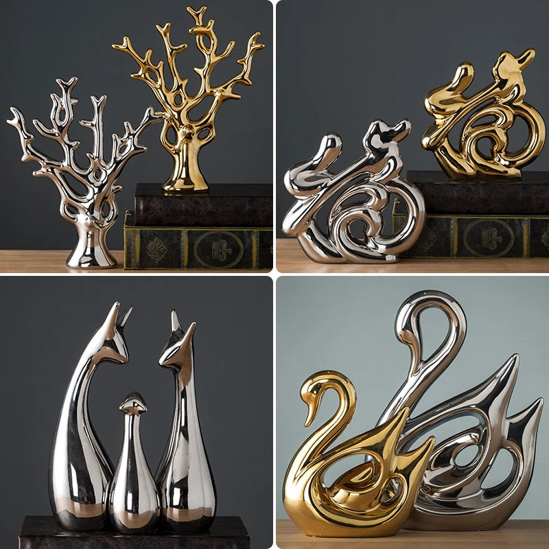 Enfeites Cerâmicos Modernos | Decoração Sofisticada | Alma & Casa