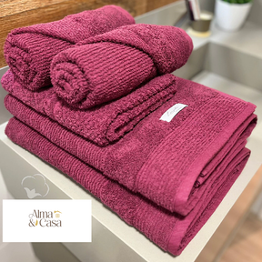 Conjunto de Toalhas Elegância e Conforto-5 pcs | Alma & Casa