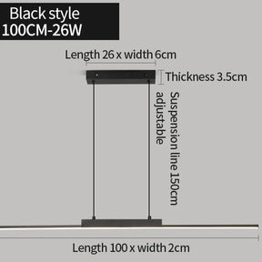 Luminária Pendente Minimalista | Elegância e Iluminação Sofisticada para seu Lar
