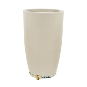 Vasos leves decorativos de polietileno para plantas.