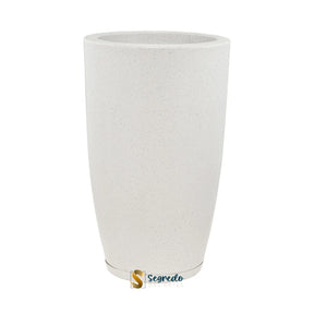 Vasos leves decorativos de polietileno para plantas.