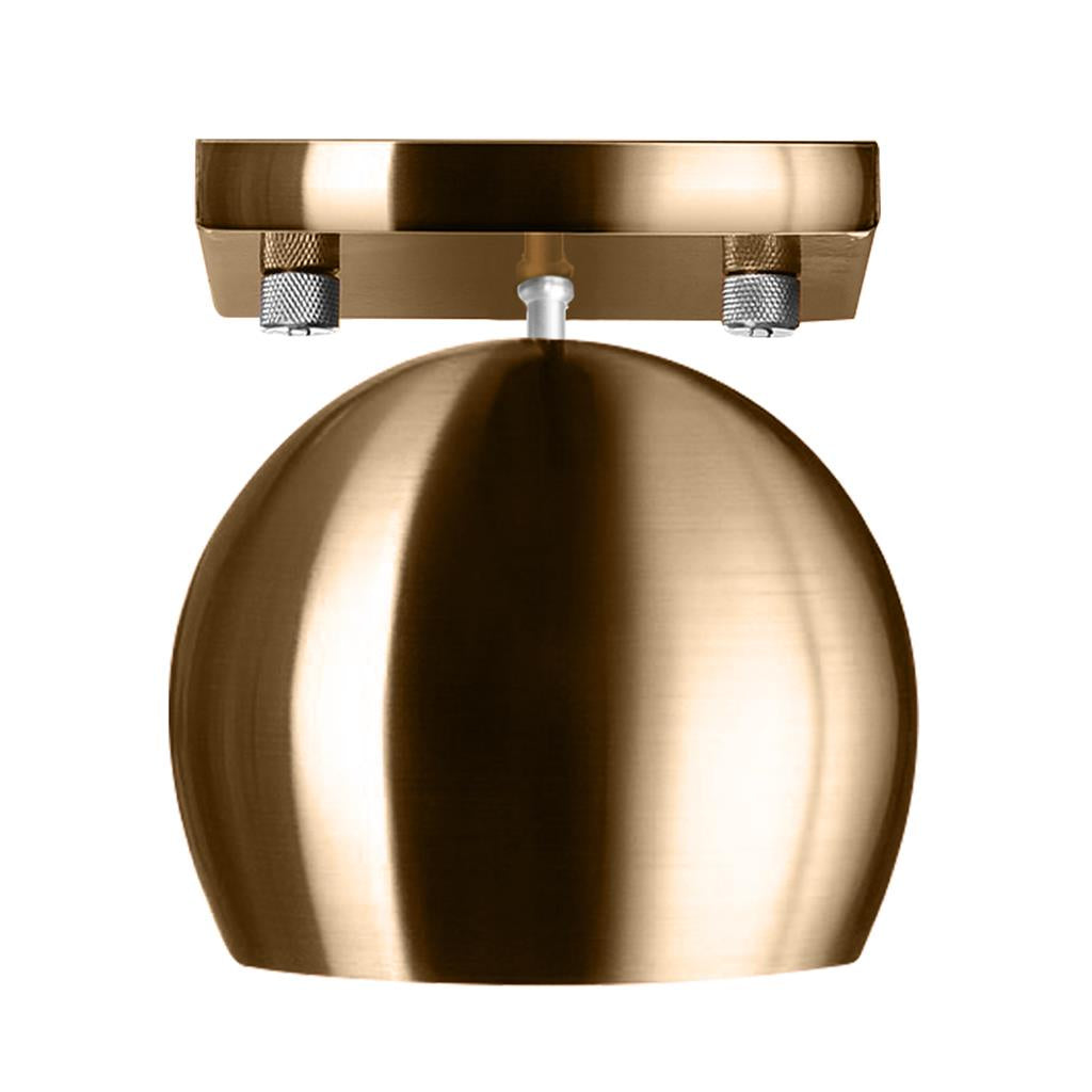 Plafon Bola de Alumínio, Bivolt - Cobre| Alma & Casa