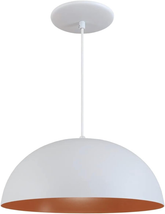 Pendente Meia Lua 34cm em Alumínio – Design Moderno e Sofisticado | Alma & Casa