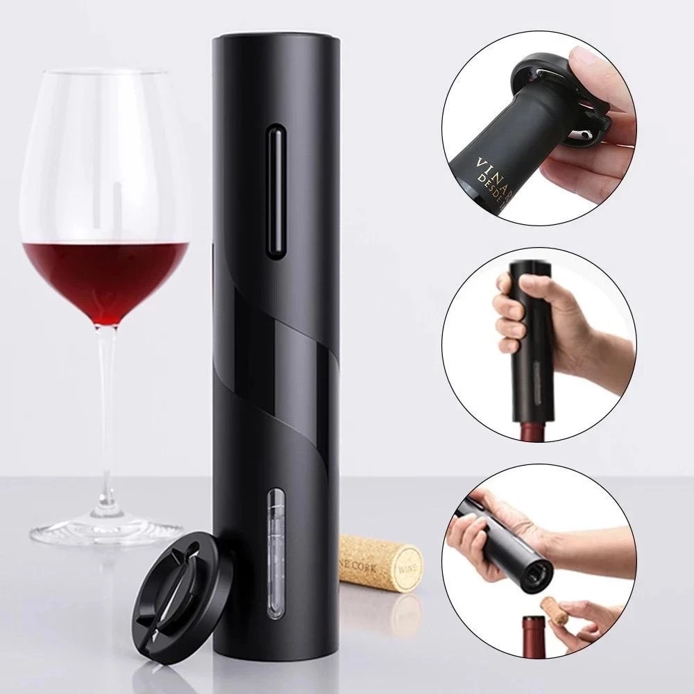 Abridor de Vinho Elétrico: Charme e Praticidade | Alma & Casa