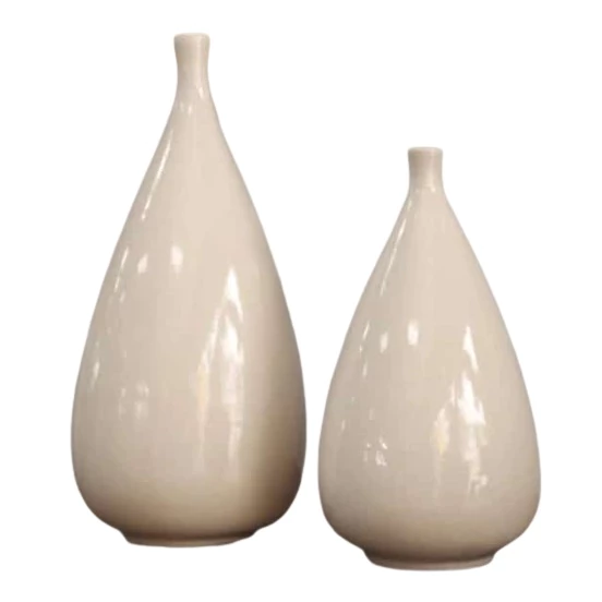 Vasos Pino com Design Escultural em Cerâmica | Alma & Casa