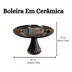Boleira de Cerâmica para Festa e Decoração | Alma & Casa