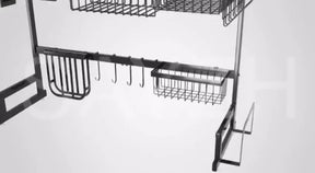 Escorredor Modular Suspenso em Aço 65cm | Alma & Casa