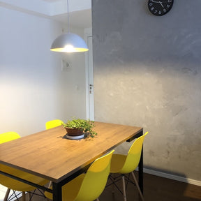 Pendente Meia Lua 34cm em Alumínio – Design Moderno e Sofisticado | Alma & Casa